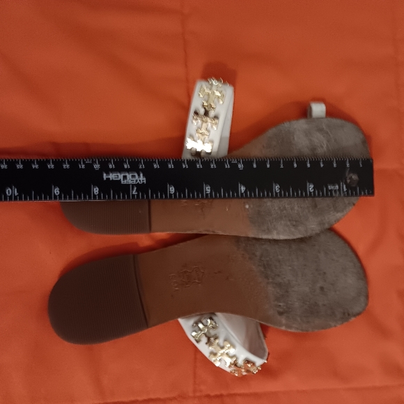 Tory Burch Sandals Womens 6.5  Leather Slides - Picture 2 of 7
